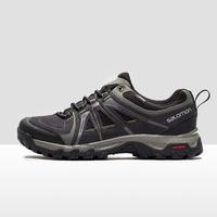 salomon mens evasion mid gore tex shoe black black