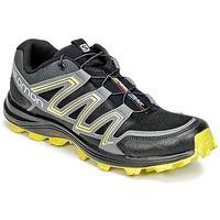 salomon speedtrak mens running trainers in black