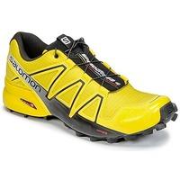 salomon speedcross 4 mens running trainers in yellow