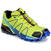 salomon speedcross 4 mens running trainers in green