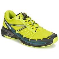 salomon wings pro 2 mens running trainers in yellow