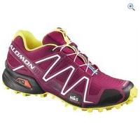 Salomon Speedcross 3 Women\'s Trail Running Shoes - Size: 6 - Colour: PURPLE-BLK-YEL