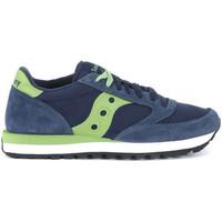 Saucony Jazz sneaker in washed blue navy suede men\'s Shoes (Trainers) in blue