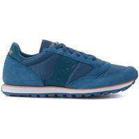 Saucony Sneaker Jazz Low Pro in blue suede and nylon men\'s Trainers in blue