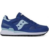 saucony shadow original w mens shoes trainers in blue