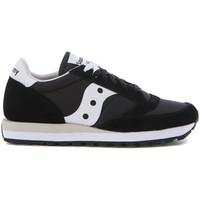 Saucony Sneaker Jazz in suede and black nylon men\'s Shoes (Trainers) in black
