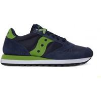 Saucony Jazz Navy Green men\'s Shoes (Trainers) in multicolour