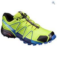 salomon mens speedcross 4 trail running shoe size 12 colour lime