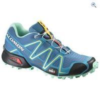 salomon speedcross 3 womens trail running shoes size 4 colour blue gre ...