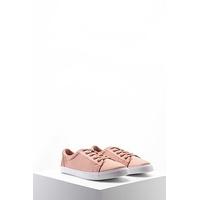 Satin Lace-Up Sneakers