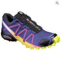salomon womens speedcross 4 trail running shoe size 8 colour spectrum  ...