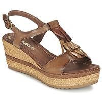 Samoa DREDU women\'s Sandals in brown