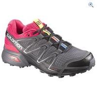 salomon womens speedcross vario running shoe size 6 colour grey