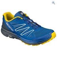 salomon mens sense marin trail running shoe size 9 colour blue