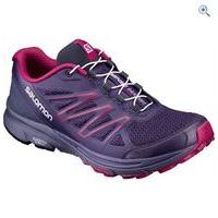 salomon womens sense marin trail running shoe size 8 colour purple