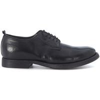 sartori gold black leather lace up womens casual shoes in black