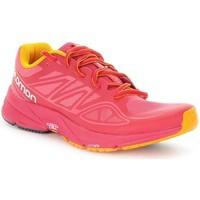salomon sonic aero w womens running trainers in pink