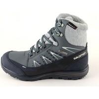 salomon kaina cs wp womens mid boots in grey