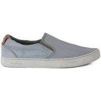 satorisan soumei nappa womens slip ons shoes in blue