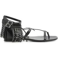 saint laurent 416400b34001000 womens sandals in black