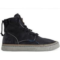 satorisan tagomago womens shoes high top trainers in black