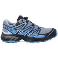 salomon wings flyte 2 gtx w womens shoes trainers in blue