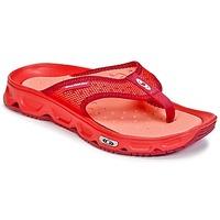 Salomon RX BREAK W women\'s Flip flops / Sandals (Shoes) in red