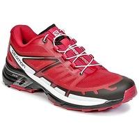 salomon wings pro 2 w womens running trainers in red