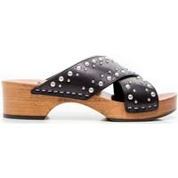 Saint Laurent 419005BZI001000 women\'s Clogs (Shoes) in Black