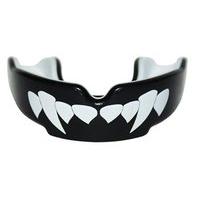 Safejawz Extro Series Self-Fit Fangs Gum Shield - Youth - Black