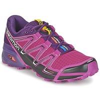 salomon speedcross vario w womens running trainers in purple