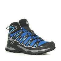 salomon mens ultra 2 gore tex cross terrain mid shoe blue