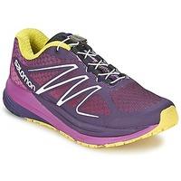 salomon sense propulse w womens running trainers in purple