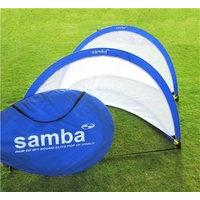 Samba Soccer Elite Pop Up Goal 6ft Round - Blue