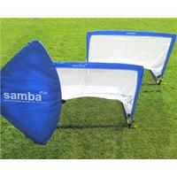 Samba Soccer Elite Pop Up Goal 4ft Square - Blue