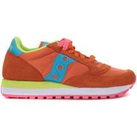 Saucony Jazz Sneaker in orange suede and nylon women\'s Trainers in orange