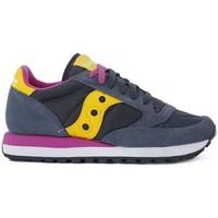 saucony jazz womens shoes trainers in multicolour