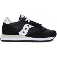 Saucony Jazz Black women\'s Shoes (Trainers) in White