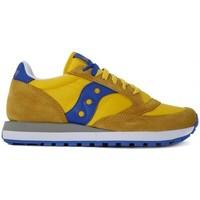 Saucony Jazz Yellow women\'s Shoes (Trainers) in Blue