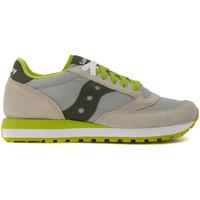 saucony sneaker jazz in grey suede and light grey fabric womens traine ...
