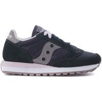 Saucony Sneaker Jazz in grey anthracite suede and nylon women\'s Trainers in grey