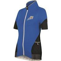 Santini Fs95475mear Mearsey Womens Short Sleeve Jersey - Azure Blue, Small