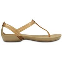 Sandals Women Bronze Isabella T-strap