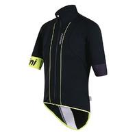Santini 365 Reef Water And Wind Resistant Jersey - Black/yellow, 3x-large