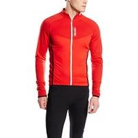 Santini Sp 2160 75 Tempo Long Sleeve Jersey - Red, Medium