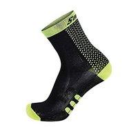 santini 365 mens one low profile carbon socks yellow x large2x large