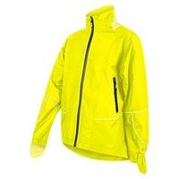 santini 365 rain jacket yellow small