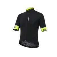 Santini Clothing- Fs97075beta2 - Santini Beta 2.0 Short Sleeve Wind Jersey Black
