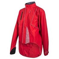 santini 365 rainproof jacket red medium