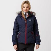 salomon womens icetown jacket blue blue